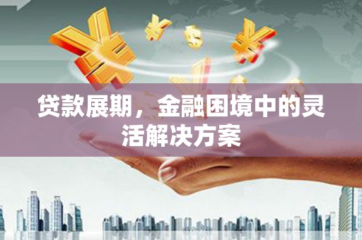 无为贷款展期，金融困境中的灵活解决方案