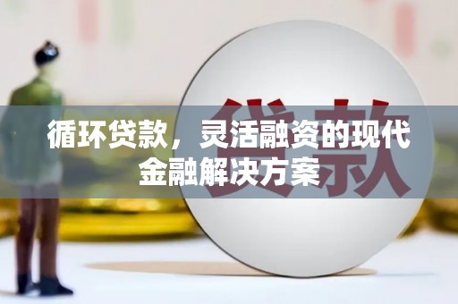 无为循环贷款，灵活融资的现代金融解决方案