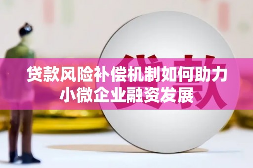 无为贷款风险补偿机制如何助力小微企业融资发展