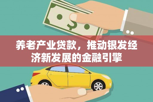 无为养老产业贷款，推动银发经济新发展的金融引擎