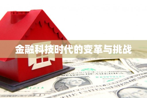 无为金融科技时代的变革与挑战