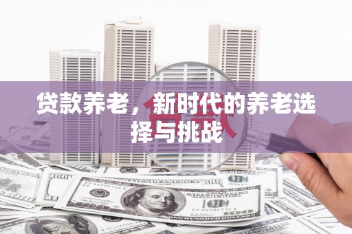 无为贷款养老，新时代的养老选择与挑战
