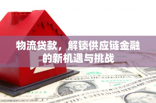 无为物流贷款，解锁供应链金融的新机遇与挑战