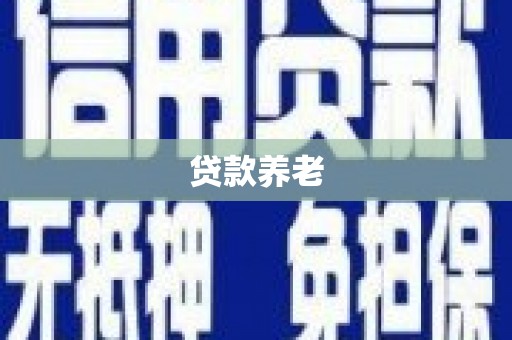 无为贷款养老