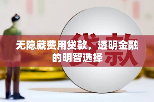无为无隐藏费用贷款，透明金融的明智选择