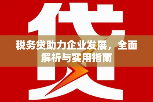 无为税务贷助力企业发展，全面解析与实用指南