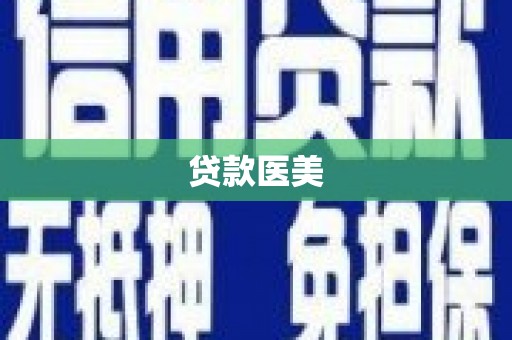 无为贷款医美